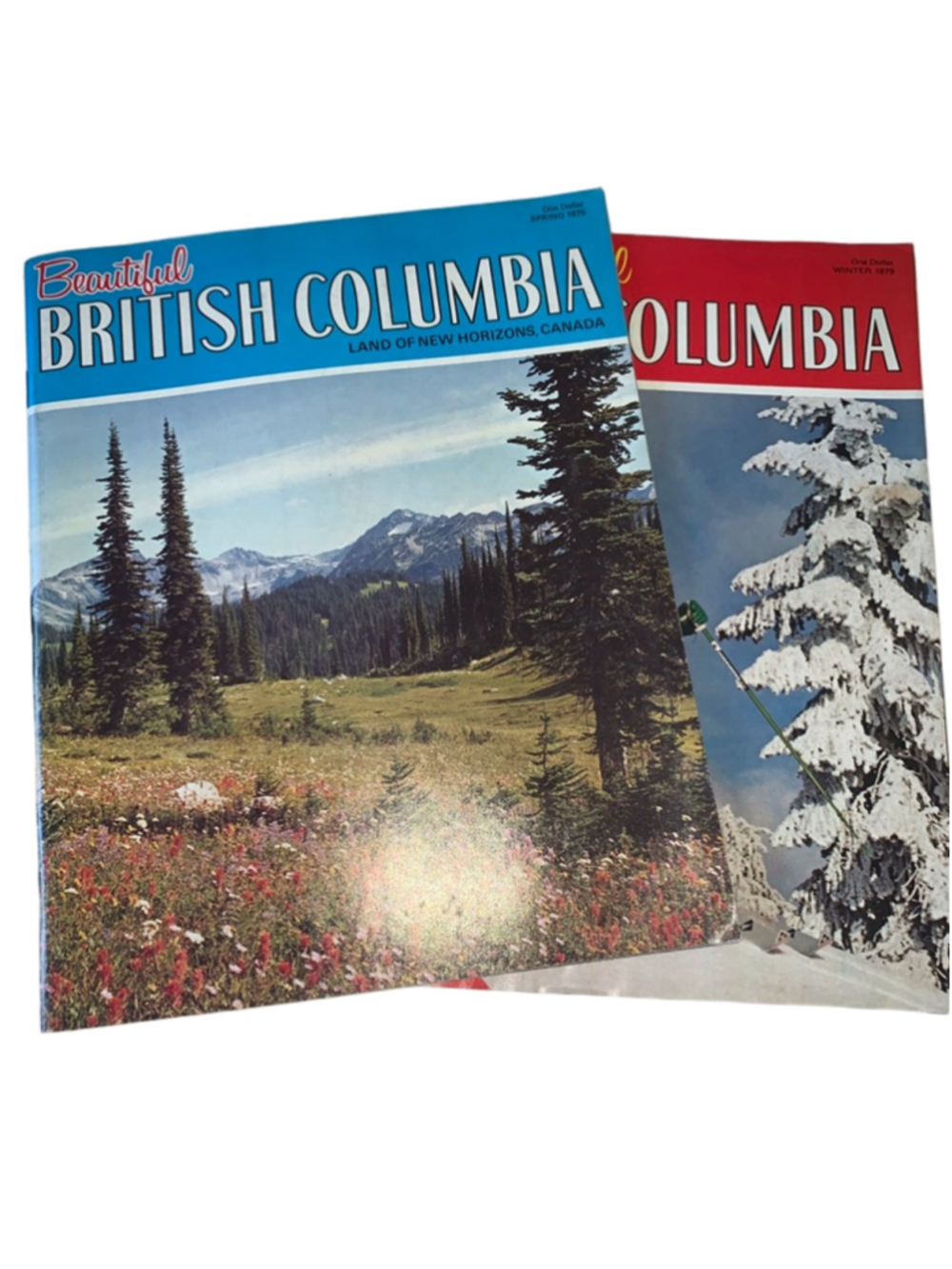 1979 beautiful British Columbia magazines spring winter